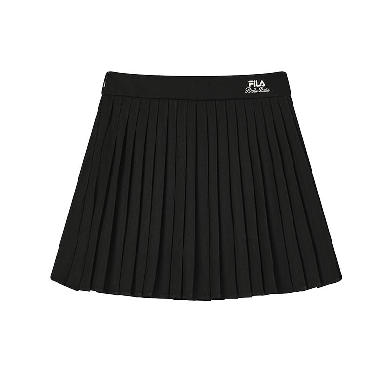 

New FILA ORIGINALE Casual Short Skirts Women s Jet Black F11W529318FBK 170/70A/L