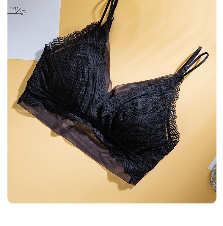 Comfortable and breathable lining with mulberry silk, no steel ring, sexy bra for women, bra, bra