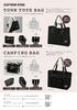 Captain Stag (CAPTAIN STAG) Outdoor Tote Bag, Carry-on Bag, Town Tote Bag, Black, UL-2071