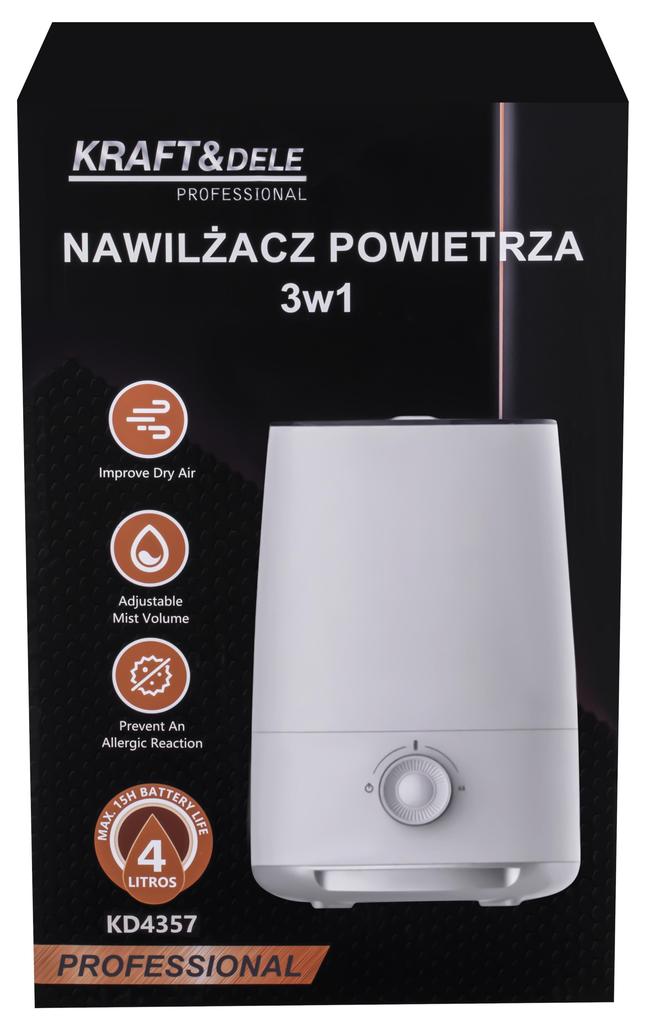 3-in-1 Air Humidifier 4L 350ml/h KD4357