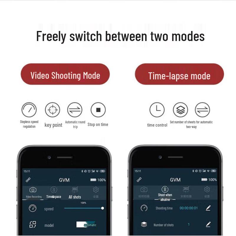 GVM Carbon Fiber Motorized Camera Slider
