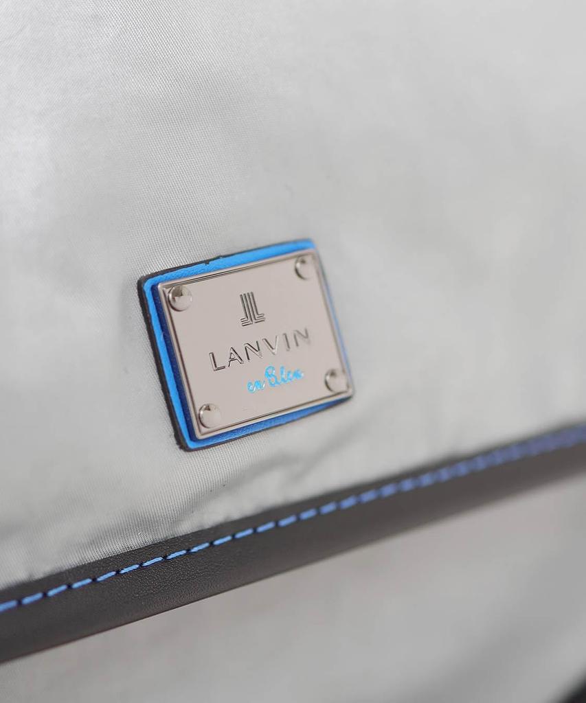 Lanvin en Bleu Hezan Shoulder A4 Large Gray Bag, Size, No. 503103,