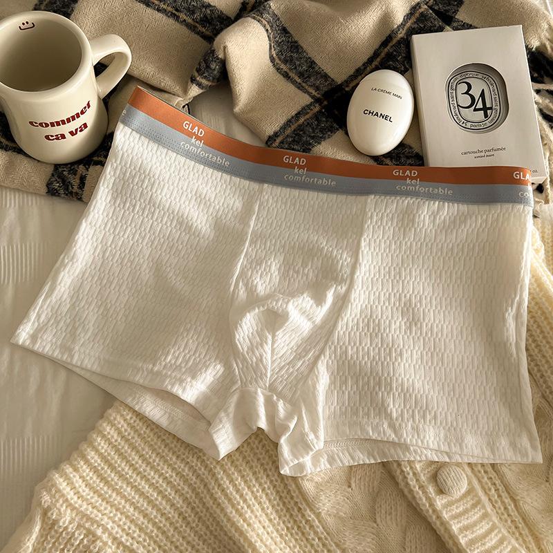 Men's Spring and Summer A Class Baby Cotton Cotton Anti Bacterial Flat Angle Underwear