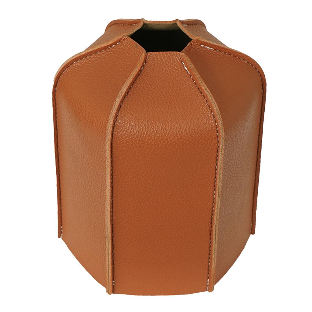 Gas Tanks Protective Cover PU Leather Gas Canister Protector Fuel Cylinder Storage Bag Outdoor Camping Gas Storage Cover