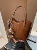 2025 Women's Retro Style Versatile Crossbody Bucket Bag for Autumn/Winter