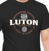 Luton Crest Tee, Bedfordshire England Vintage College Shirt