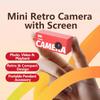 Mini Retro Thumb Keychain Camera 1080P Video Recording CCD Digital Camera 0.96Inch Portable Charmer Small Camcorder With Flash Support TF Card G6 X7