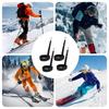 4Pcs Ski Glove Wristband Holder Storage Strap Prevents Lost Gloves Adjustable Elastic  for Skiing Winter Sports Activities