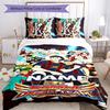 3pcs Custom Name Captain Tsubasa Dream Team Bedding Set Duvet Cover Closure Includes 1 Duvet Cover & 2 Pillowcases for All Seasons Bedroom Decor