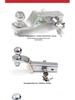 Compatible with Tesla Model Y trailer hitch, RV trailer hitch, tow hook, and similar products.