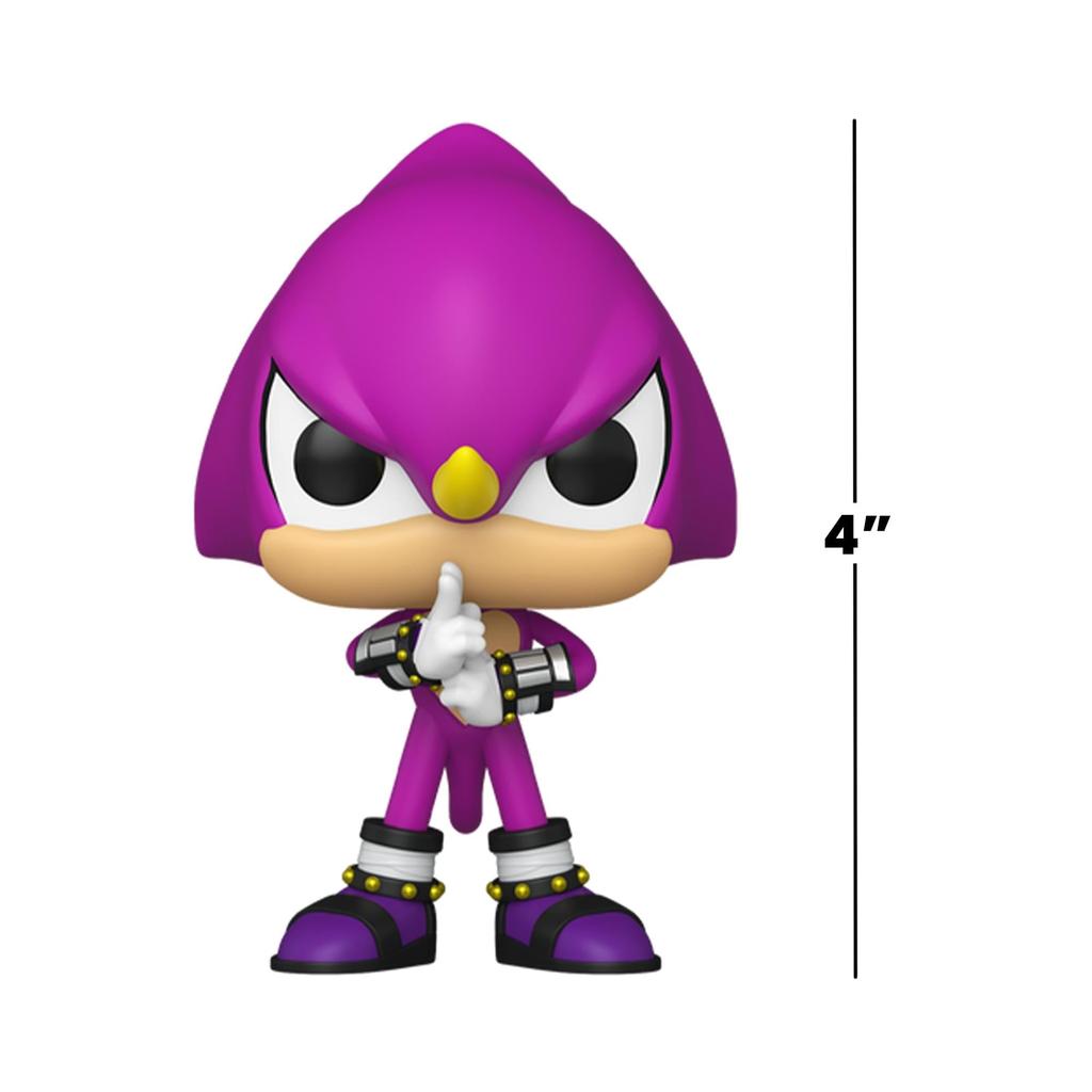 Funko Sonic the Hedgehog Espio Kameleont Espio Samlarfigur i Vinyl Presentidé Officiell Merchandise Leksak för Barn Vuxna TV-spelsfans Pop! Spel