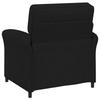 Sofa Set 2 Pcs. Black Fabric