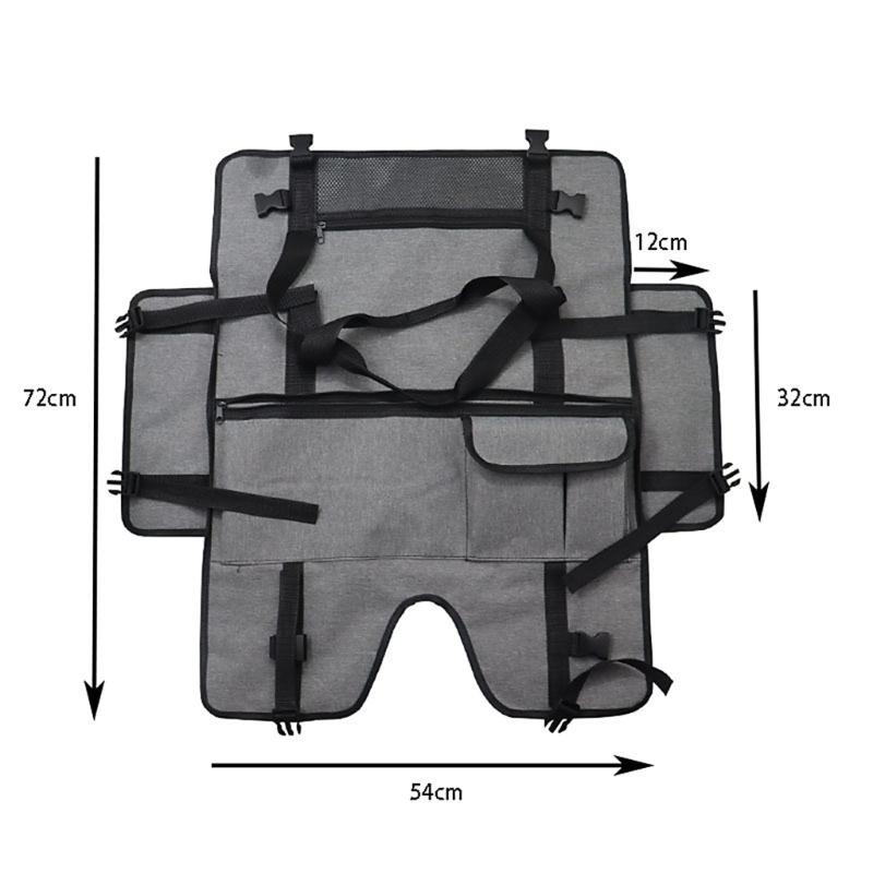 Wasserdichte Desktop-Monitor-Aufbewahrungstasche Für 27-Zoll-Bildschirm mit Weicher Innenpolsterung Organizer-Tasche Reisefreundlich