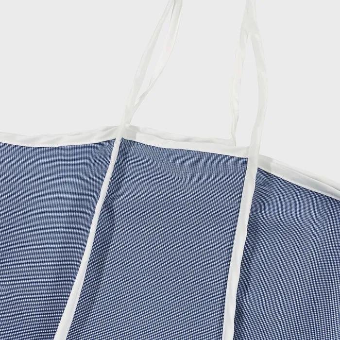 Summer Strap Shoulder Bag S (Blue/White)