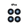 4Pcs Car Door Anti-shock Pad Anti-noise Buffer Gasket Auto Interior For VW Golf GTI Polo Tiguan Touran Jetta Passat CC T5 Beetle zh3