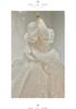 2025 French Retro Summer Wedding Dress: High-Quality Plus Size Bridal Gown with Light Train & Embroidery D93