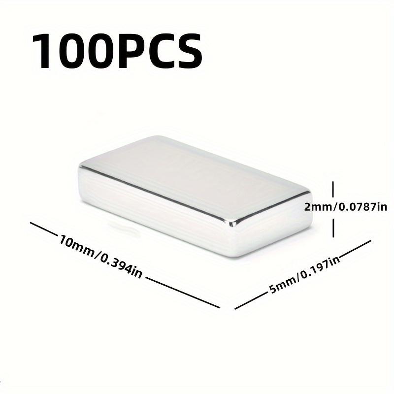 50/100/200ks 10x5x2 Magnetky na ledničku 10x5x2mm Třída 10*5*2mm pro domácí dekoraci