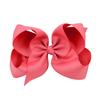 1Pc 40Colors 6'' Solid Colors Grosgrain Ribbon Hair Clips For Cute Girls Large Hairpins Boutique Barrettes Kids Hair Accessories
