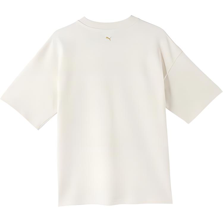Puma Future Logo Cartoon Anime Print Outdoor Casual Crew Neck Short Sleeve T-Shirt Unisex T-Shirt White 631152-65