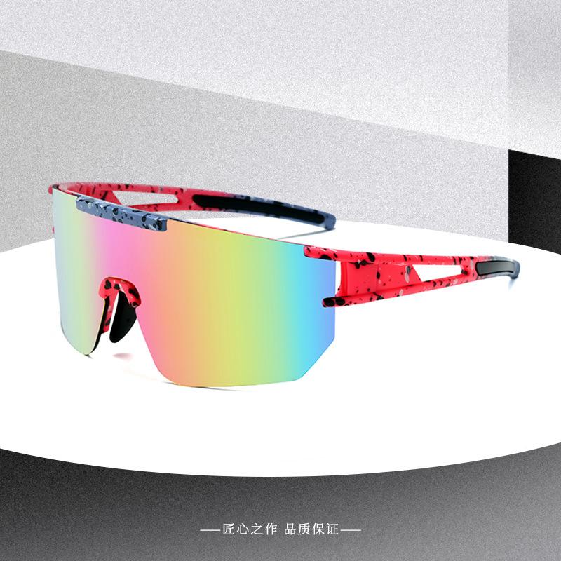 New cycling sports sunglasses, unisex, with sun protection and windproof features, for bicycles UV400Sun Glasses