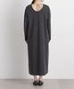 Reversible Dress with Choker Size [Nano Universe] Cut-and-Sewn (Women's, F, Charcoal) 669-6119309