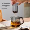Shangqi Transparent Glass Teapot Set with 2 Cups and Tray