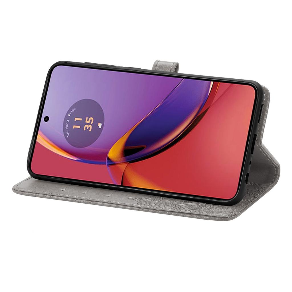 For Motorola Moto G84 5G Case Wallet Leather Phone Cover Mandala Embossment