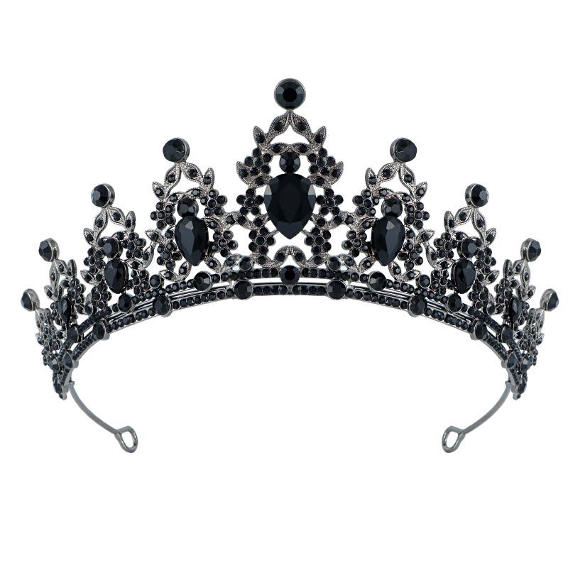 European Crystal Crown Bridal Headband Hair Accessories