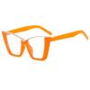 Oversized Cat Eye Glasses Women Trendy Vintage Blue Light Blocking Eyewear Brand Design Chic Non-prescription Eyeglasses