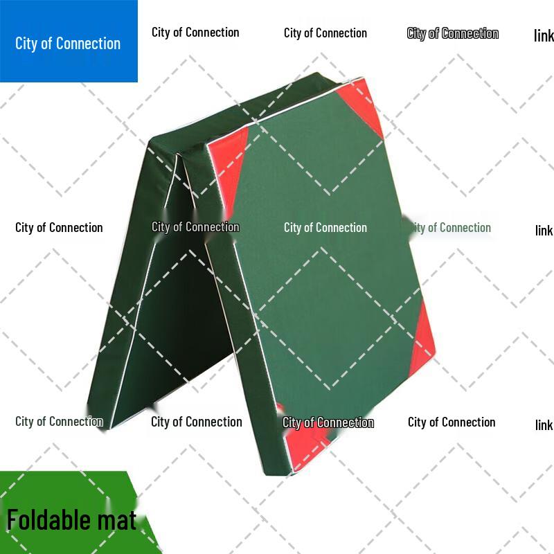 Lianzhicheng Portable Green High-Density Foldable Gymnastics Mat