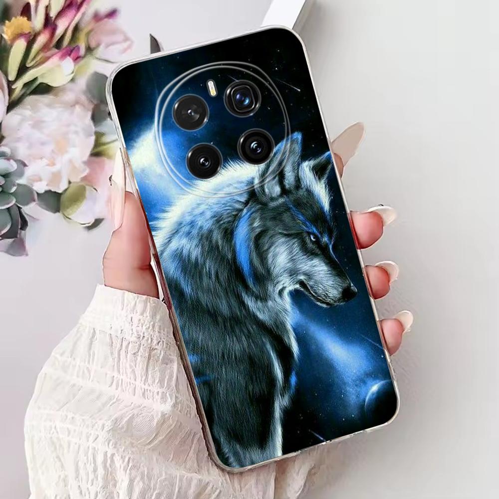 For Honor Magic 7 Pro Silicone Case Cute Pattern Soft Clear TPU Phone Cover For Huawei Honor Magic7 Pro Funda Transparent Bumper