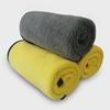 Two-Color Absorbent Car Wash Towel - Thick, Non-Linting Rag for Car and Glass Cleaning