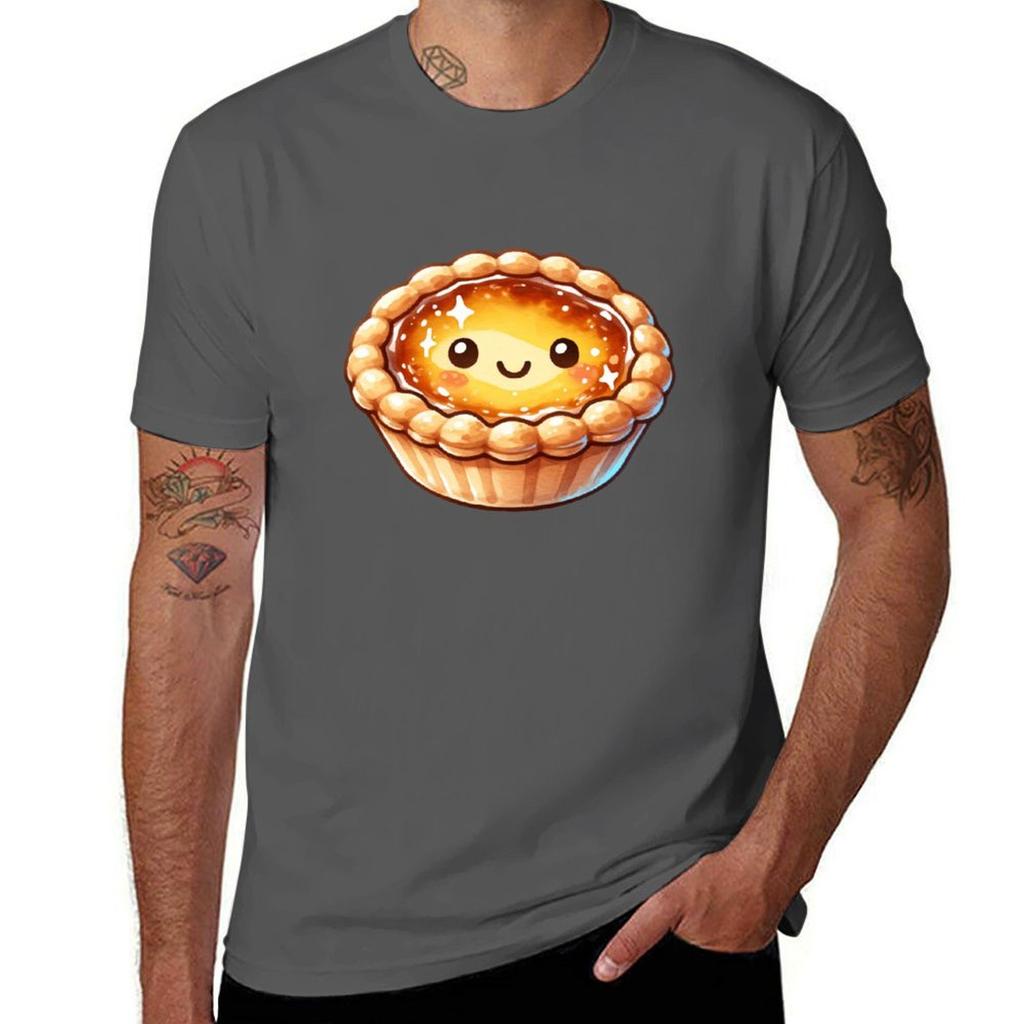 Cute Butter Tart Tshirt Soft Basic Cotton Short Sleeve Tee