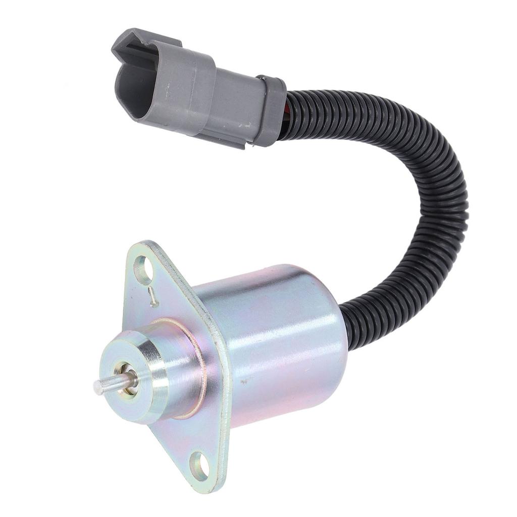 Fuel Shut Off Solenoid Stop Solenoid Valve 2848A278 Replacement for Perkins CAT 216 226 236 246 Skid Steer UB704 Engine