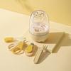 Safe Baby Nail Clipper Set: Anti-Pinch Scissors & File for Newborns and Children