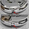 27mm 3 Hands Automatic Mechanical Watch Movement Replacement Single Calendar Movement Watch Accessories Repair Parts