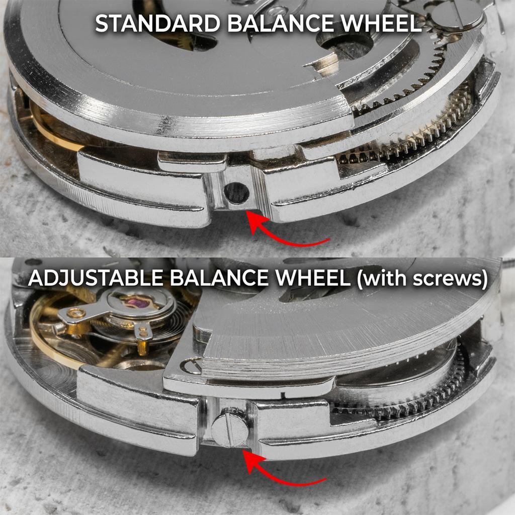 27mm 3 Hands Automatic Mechanical Watch Movement Replacement Single Calendar Movement Watch Accessories Repair Parts