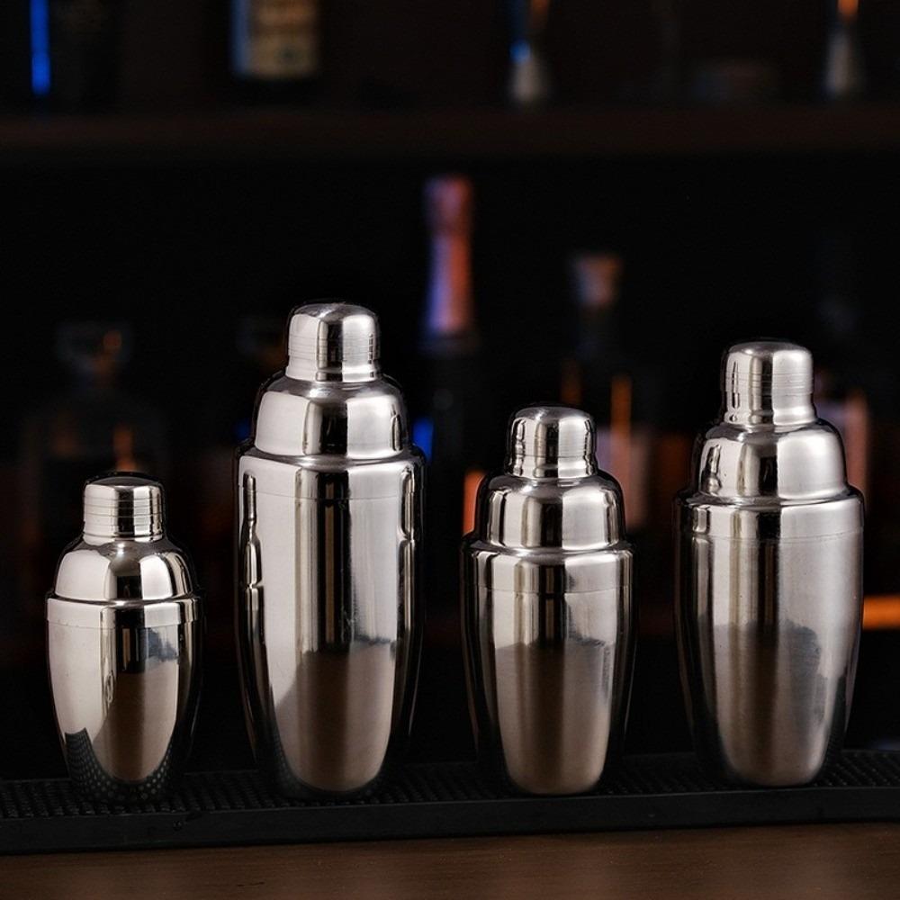 250/350/550/750ml Cocktail Wobble Cup Stainless Steel Bartending Tools Martini Mixing Bottle  Beach