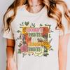 Retro Feminist Shirt | Women’s Rights Are Human Rights Graphic Tee with Floral Design