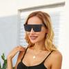 Sunglasses Women'S Sunglasses Women'S Integrated Large Frame Sunglasses Trendy Glasses Sunglasses