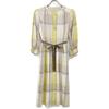 BLUE LABEL CRESTBRIDGE 23 year old check dress dress 36 yellowUsed