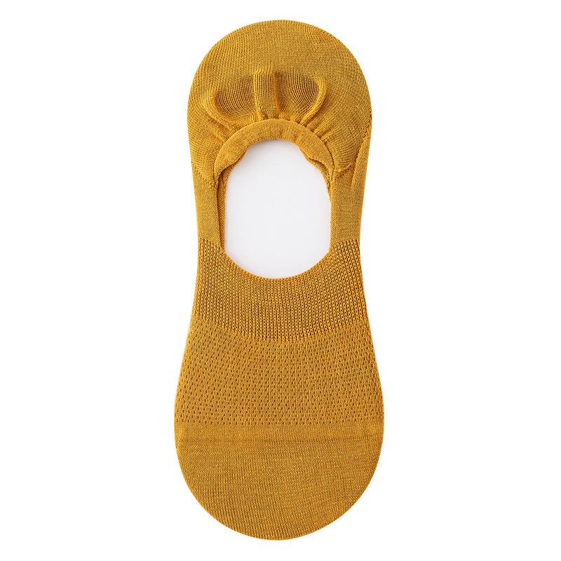 Socks, Mesh Boat Socks, No Heel Drop, Anti-odor, Summer Thin, Breathable, Light Mouth, Solid Color, Invisible Socks for Men's Summer