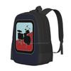 Drums Sign Fashion Pattern Design Travel Laptop School Backpack Bag Drums Percussion Drummer Musician Snare Vintage Sound Cool