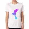 Origami Animals Ladies' Cotton T Shirt, Premium Cotton Quality Print,Durable And Longlasting, Featuring Elephant, Fox, Bear, Horse, Cat, Bird, Butterf