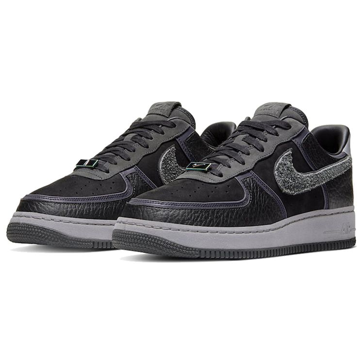 A Ma Maniére x Nike Air Force 1 Low 07 Lavare a Mano Freddo Sneakers Unisex Nero Nero-Grigio Scuro CQ1087-001