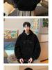 Men's Plus Size Fleece-Lined Hooded Sweatshirt - Street Style Autumn/Winter Outerwear