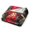 L-Lolas I-Indigos  Plush Blanket Girls Boys  Flannel Throw Blanket For Couch Bed Super Warm Design Bedspread Birthday Present