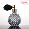 Vintage Glass Perfume Bottle With Atomizer Empty Cosmetic Mini Refillable Bottle