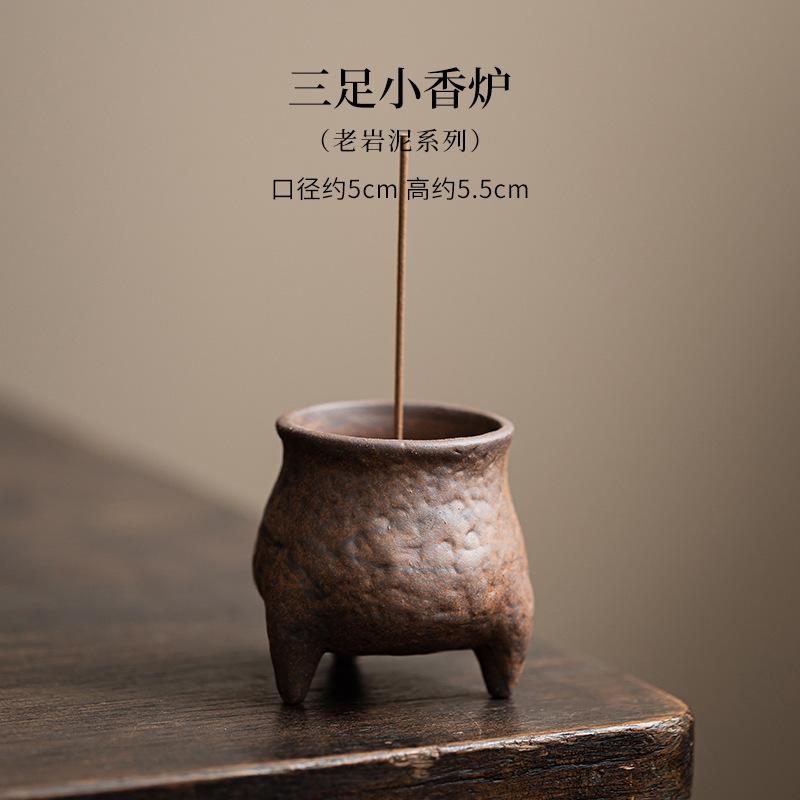 

Старая Скала Грязь Треножник Подставка для Благовоний Роскошный Водопад Благовоний Благовония Горелки Освятить Кадильница Чайная Посуда Декоративные Принадлежности