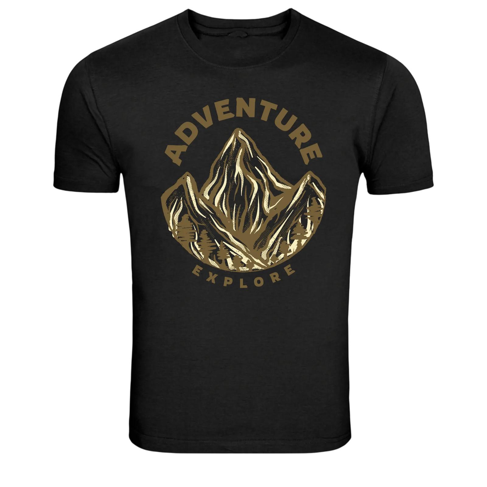 Adventure Mountain Explore Nature Outdoor Graphic T-Shirt XXL